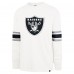 Футболка с длинным рукавом Las Vegas Raiders 47 Gridiron Premier Brex - White