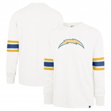 Los Angeles Chargers 47 White Gridiron Premier Brex Long Sleeve T-Shirt