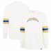 Los Angeles Chargers 47 White Gridiron Premier Brex Long Sleeve T-Shirt