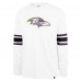 Футболка с длинным рукавом Baltimore Ravens 47 Gridiron Premier Brex - White