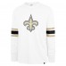 Футболка с длинным рукавом New Orleans Saints 47 Gridiron Premier Brex - White