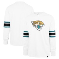 Jacksonville Jaguars 47 White Gridiron Premier Brex Long Sleeve T-Shirt