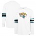 Jacksonville Jaguars 47 White Gridiron Premier Brex Long Sleeve T-Shirt
