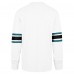 Jacksonville Jaguars 47 White Gridiron Premier Brex Long Sleeve T-Shirt