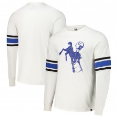 Indianapolis Colts 47 White Gridiron Throwback Premier Brex Long Sleeve T-Shirt Indianapolis Colts 47 White Gridiron Throwback Premier Brex Long Sleeve T-Shirt