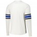 Indianapolis Colts 47 White Gridiron Throwback Premier Brex Long Sleeve T-Shirt