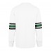 New York Jets 47 White Gridiron Throwback Premier Brex Long Sleeve T-Shirt