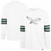 Футболка с длинным рукавом Philadelphia Eagles 47 Gridiron Throwback Premier Brex - White
