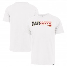 Футболка New England Patriots 47 Flag Script Franklin - White