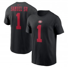 Футболка Deebo Samuel Sr San Francisco 49ers Nike Player Name & Number - Black
