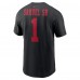 Футболка Deebo Samuel Sr San Francisco 49ers Nike Player Name & Number - Black