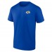 Los Angeles Rams Full Range T-Shirt - Royal