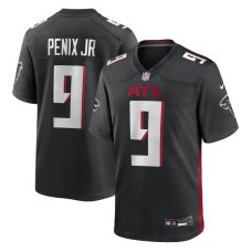 Джерси Atlanta Falcons Michael Penix Jr. Nike Black Game Джерси Atlanta Falcons Michael Penix Jr. Nike Black Game
