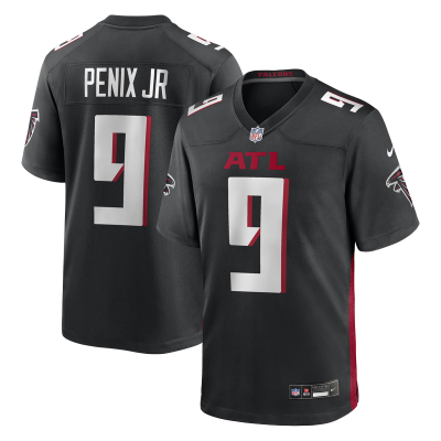 Джерси Atlanta Falcons Michael Penix Jr. Nike Black Game