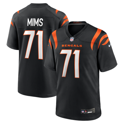 Джерси Cincinnati Bengals Amarius Mims Nike Black Game