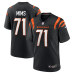 Джерси Cincinnati Bengals Amarius Mims Nike Black Game