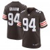 Игровая джерси Cleveland Browns Mason Graham Nike Brown 2025 NFL Draft First Round Pick Game