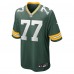 Игровая джерси Jordan Morgan Green Bay Packers Nike 2024 NFL Draft First Round Pick Player Game - Green