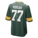 Игровая джерси Jordan Morgan Green Bay Packers Nike 2024 NFL Draft First Round Pick Player Game - Green