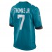 Игровая джерси Brian Thomas Jr Jacksonville Jaguars Nike 2024 NFL Draft First Round Pick Player Game - Teal