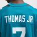 Игровая джерси Brian Thomas Jr Jacksonville Jaguars Nike 2024 NFL Draft First Round Pick Player Game - Teal