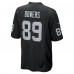 Игровая джерси Brock Bowers Las Vegas Raiders Nike 2024 NFL Draft First Round Pick Player Game - Black