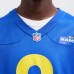 Игровая джерси Jared Verse Los Angeles Rams Nike 2024 NFL Draft First Round Pick Player Game - Royal