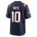 Игровая джерси Drake Maye New England Patriots Nike 2024 NFL Draft First Round Pick Player Game - Navy