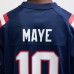 Игровая джерси Drake Maye New England Patriots Nike 2024 NFL Draft First Round Pick Player Game - Navy