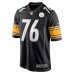 Игровая джерси Troy Fautanu Pittsburgh Steelers Nike 2024 NFL Draft First Round Pick Player Game - Black