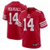 Игровая джерси Ricky Pearsall San Francisco 49ers Nike 2024 NFL Draft First Round Pick Player Game - Scarlet