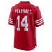 Игровая джерси Ricky Pearsall San Francisco 49ers Nike 2024 NFL Draft First Round Pick Player Game - Scarlet