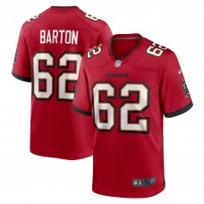 Игровая джерси Graham Barton Tampa Bay Buccaneers Nike 2024 NFL Draft First Round Pick Player Game - Red