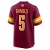 Игровая джерси Jayden Daniels Washington Commanders Nike 2024 NFL Draft First Round Pick Player Game - Burgundy