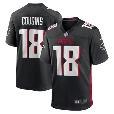 Игровая джерси Kirk Cousins Atlanta Falcons Nike Game Player - Black