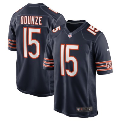 Игровая джерси Rome Odunze Chicago Bears Nike 2024 NFL Draft First Round Pick Player Game - Navy