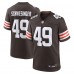 Игровая джерси Cleveland Browns Carson Schwesinger Nike Brown 2025 NFL Draft Game