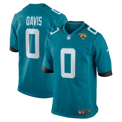 Игровая джерси Gabe Davis Jacksonville Jaguars Nike Team Game Player - Teal