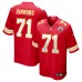 Kansas City Chiefs Josh Simmons Nike Red 2025 NFL Draft First Round Pick Game Jersey
