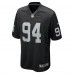 Las Vegas Raiders Christian Wilkins Nike Black Team Game Jersey