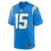 Игровая джерси Ladd McConkey Los Angeles Chargers Nike 2024 NFL Draft Player Game - Powder Blue