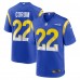 Игровая джерси Blake Corum Los Angeles Rams Nike 2024 NFL Draft Game Player - Royal