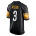 Игровая джерси Russell Wilson Pittsburgh Steelers Nike  Game– Black