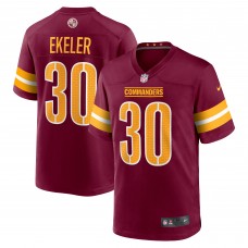 Игровая джерси Austin Ekeler Washington Commanders Nike Game Player - Burgundy