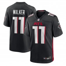 Игровая джерси Atlanta Falcons Jalon Walker Nike Black 2025 NFL Draft First Round Pick Game