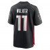 Игровая джерси Atlanta Falcons Jalon Walker Nike Black 2025 NFL Draft First Round Pick Game