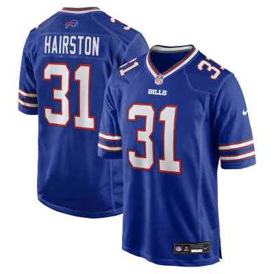 Джерси Buffalo Bills Maxwell Hairston Nike Royal Game