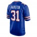 Игровая джерси Buffalo Bills Maxwell Hairston Nike Royal 2025 NFL Draft First Round Pick Game