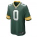 Игровая джерси Green Bay Packers Matthew Golden Nike Green 2025 NFL Draft First Round Pick Game
