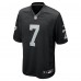 Джерси Las Vegas Raiders Geno Smith Nike Black Game Player